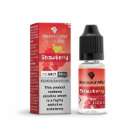 Diamond Mist Nic SALT 'Strawberry' Flavour E-Liquid 10ml - 10mg & 20mg